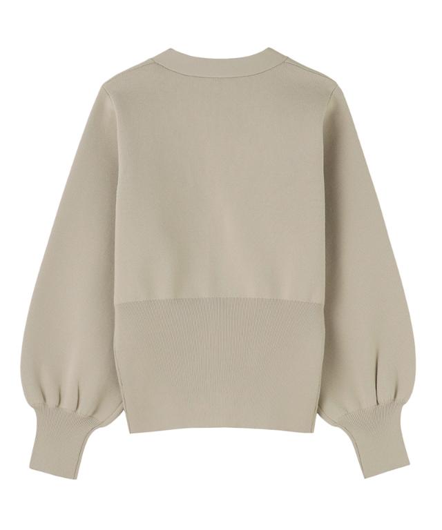 トップボタン立体カーディガン_gfa26ss-nt01