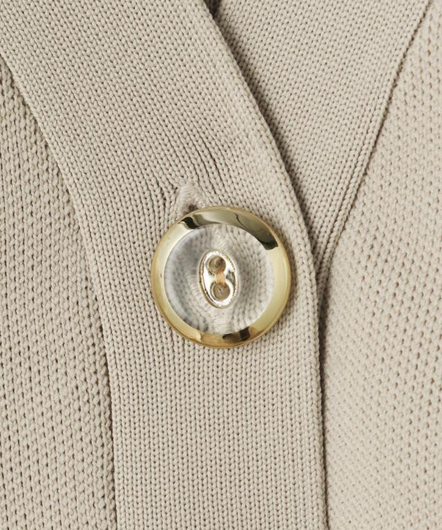 トップボタン立体カーディガン_gfa26ss-nt01