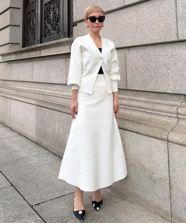 トップボタン立体カーディガン_gfa26ss-nt01