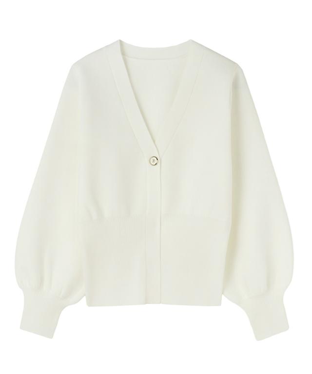 トップボタン立体カーディガン_gfa26ss-nt01