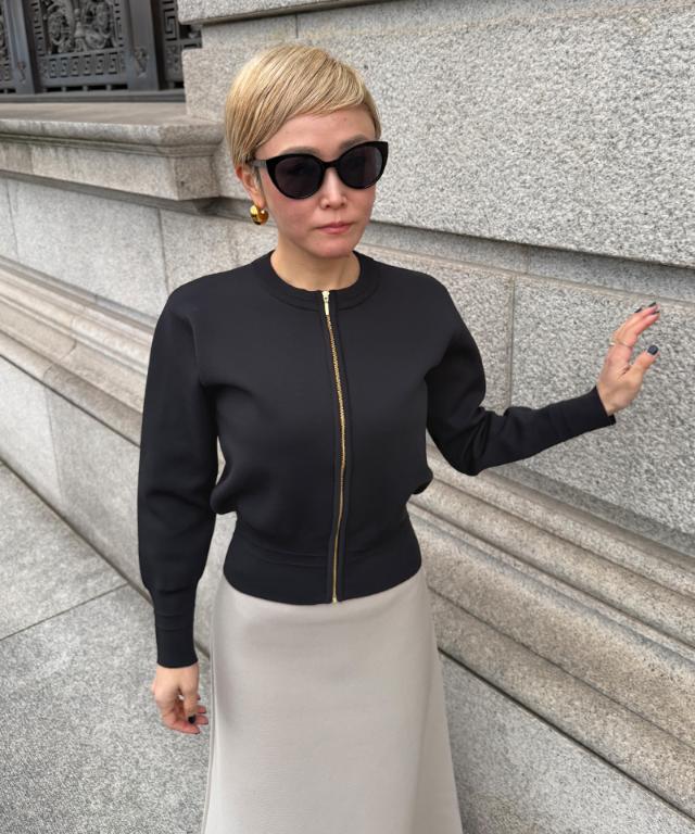 軽量ニットブルゾン_gfa26ss-nt03