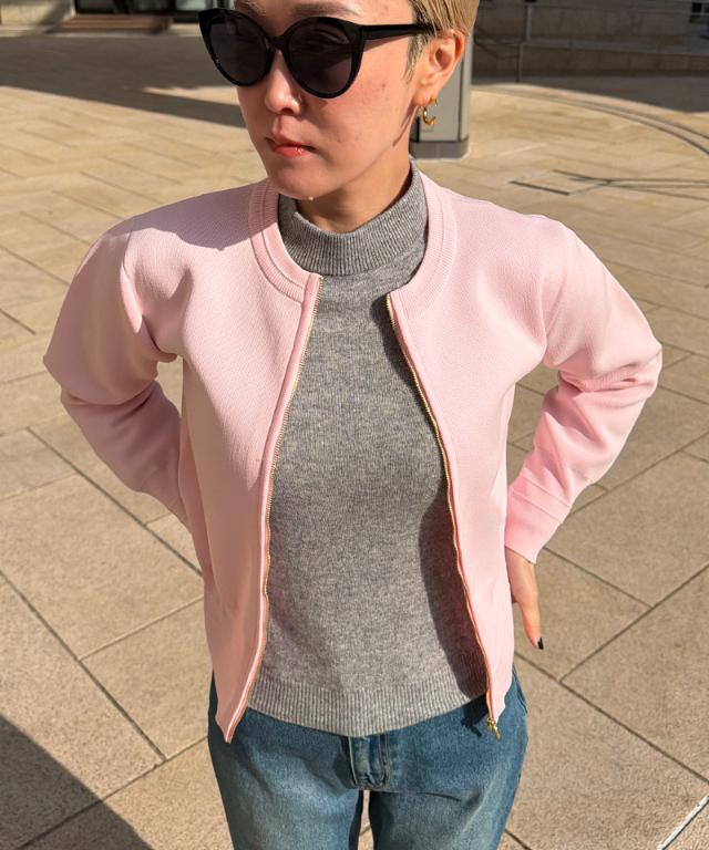 軽量ニットブルゾン_gfa26ss-nt03