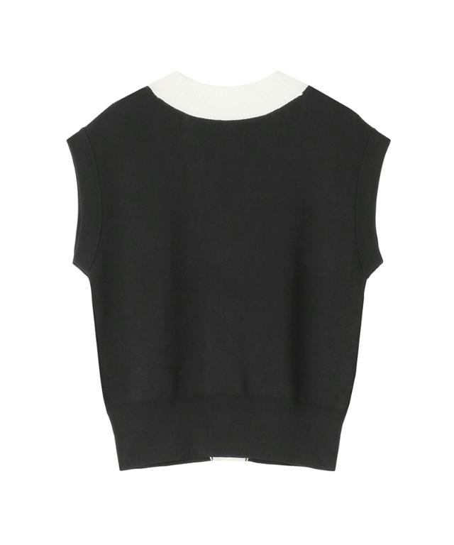 ベスト風ニットトップス_gfa26ss-nt04
