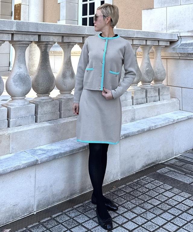 マリン風ニットジャケット_gfa26ss-nt05