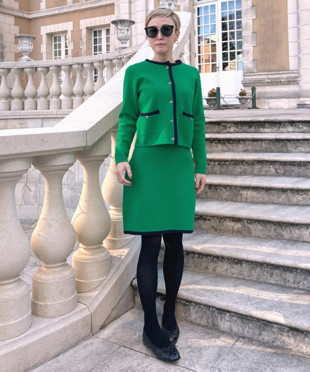 マリン風ニットジャケット_gfa26ss-nt05