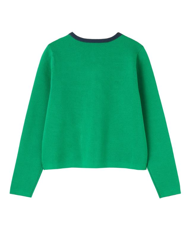 マリン風ニットジャケット_gfa26ss-nt05