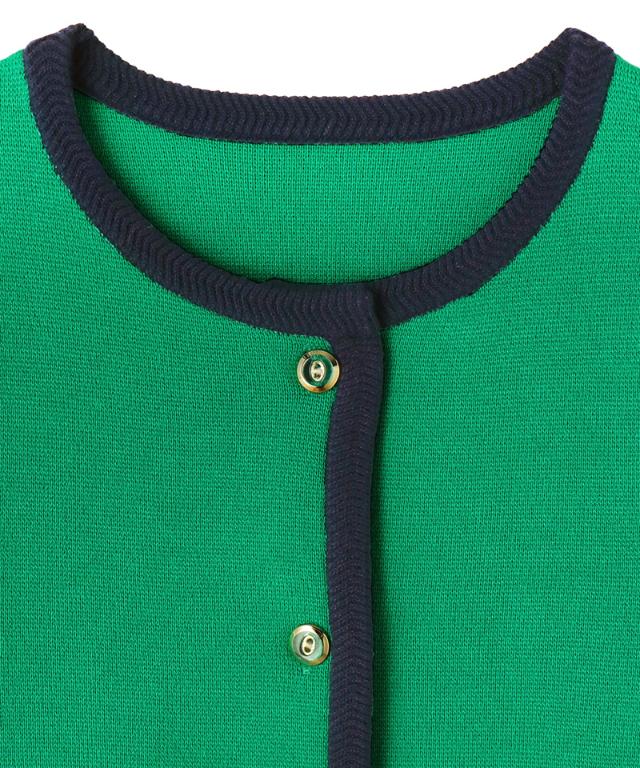 マリン風ニットジャケット_gfa26ss-nt05