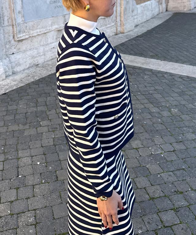 マリン風ニットジャケット_gfa26ss-nt05