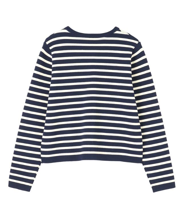 マリン風ニットジャケット_gfa26ss-nt05