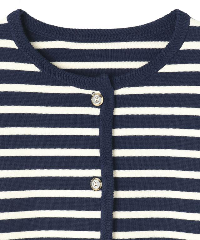 マリン風ニットジャケット_gfa26ss-nt05