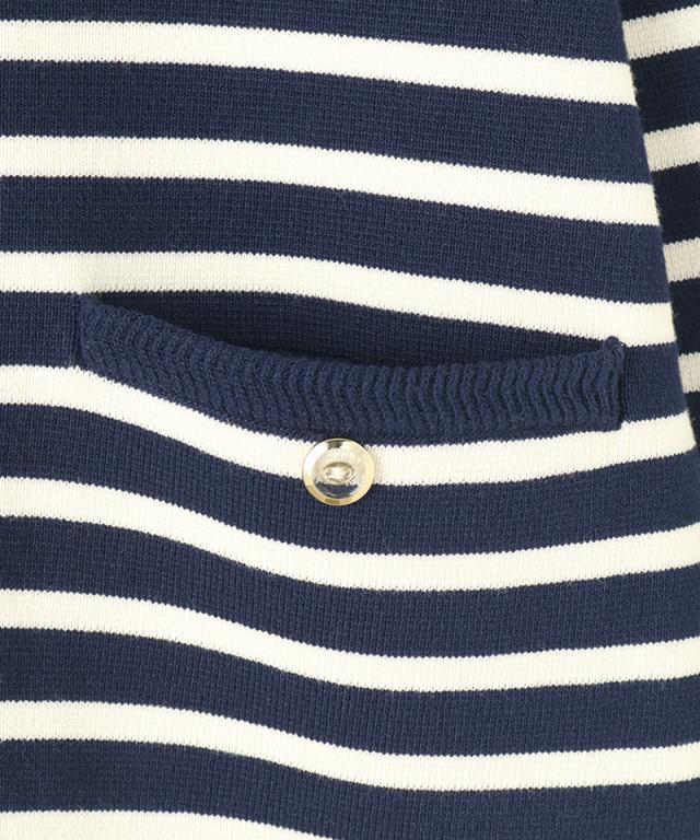 マリン風ニットジャケット_gfa26ss-nt05