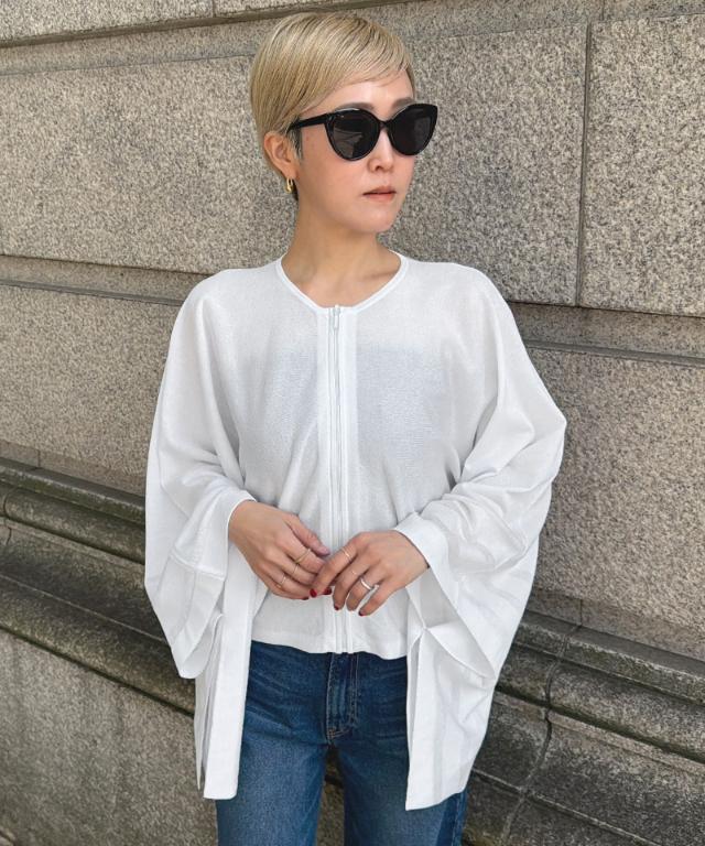 マルチウェイニットケープ（UVカット）_gfa26ss-nt08