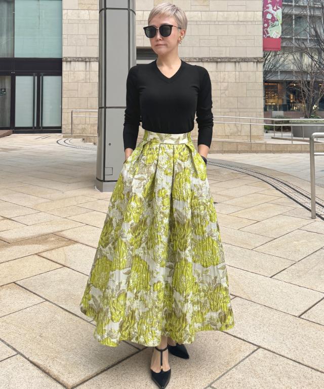 ミルキータッチVネック（シルクカシミヤ）_gfa26ss-nt10