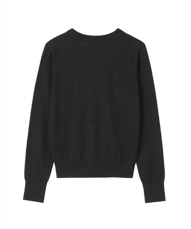 ミルキータッチVネック（シルクカシミヤ）_gfa26ss-nt10