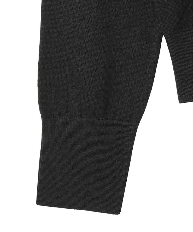 ミルキータッチVネック（シルクカシミヤ）_gfa26ss-nt10