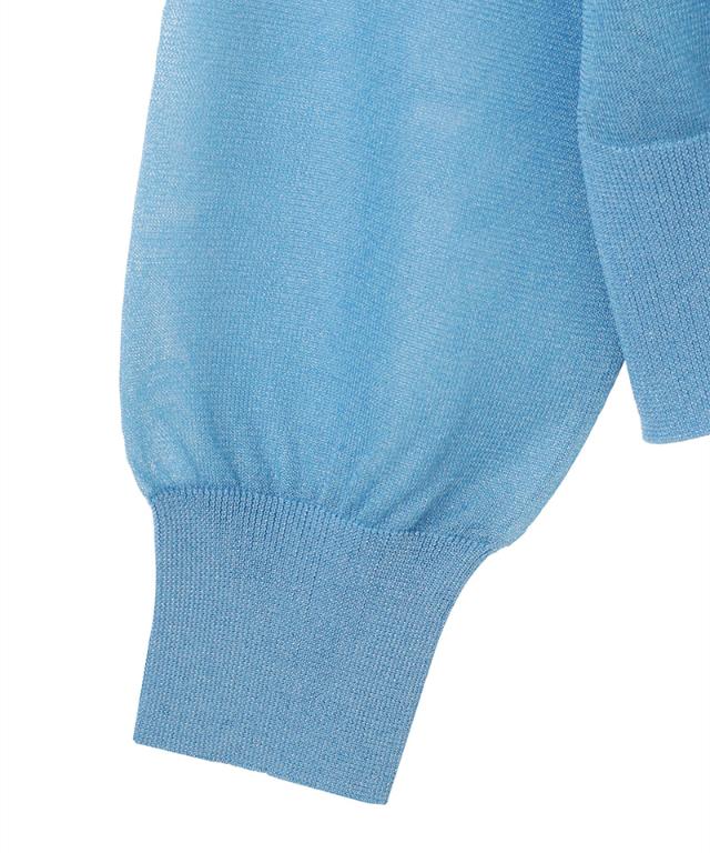 シアー配色サマーカーディガン_gfa26ss-nt11