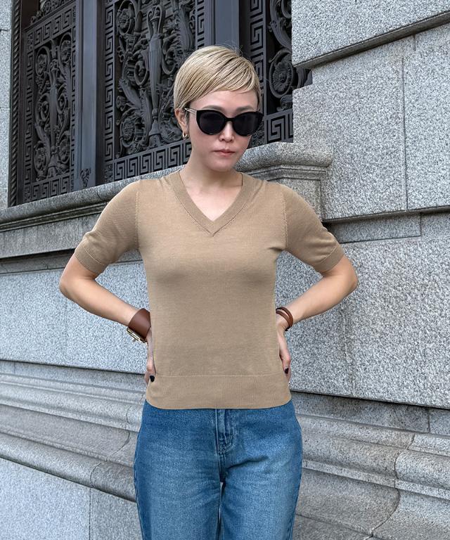 シルク混シアープルオーバー_gfa26ss-nt16