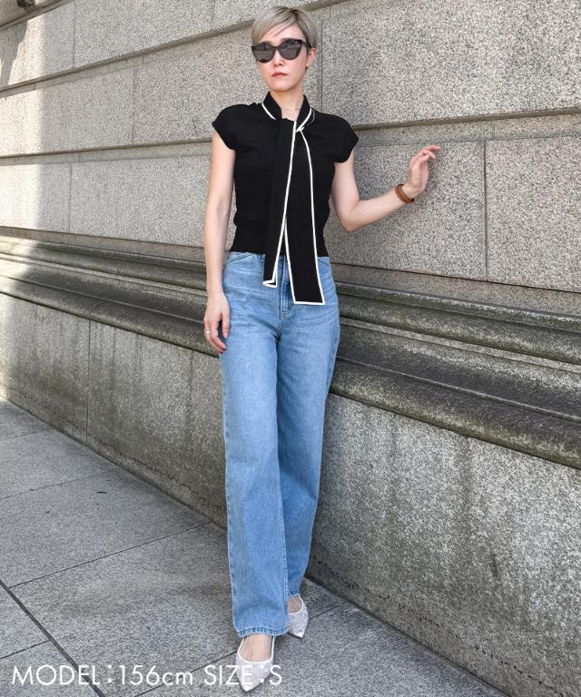 リボンニットトップス_gfa26ss-nt18