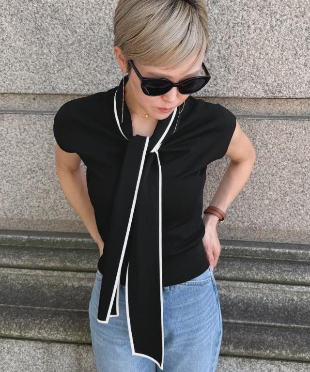 リボンニットトップス_gfa26ss-nt18