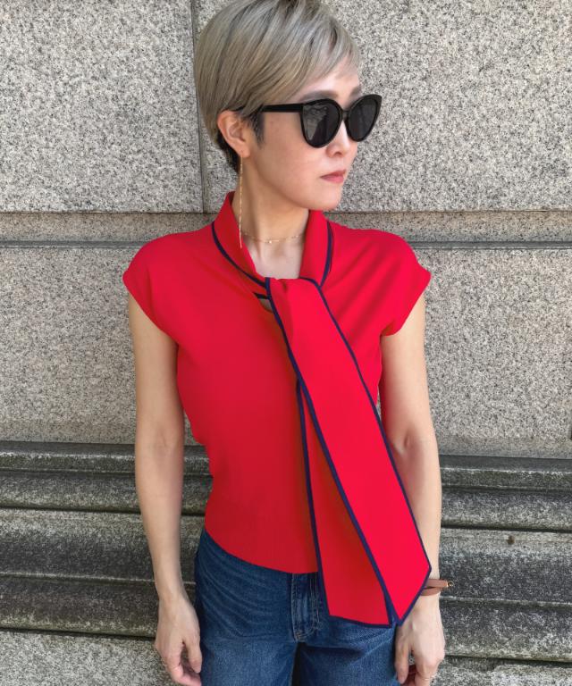 リボンニットトップス_gfa26ss-nt18