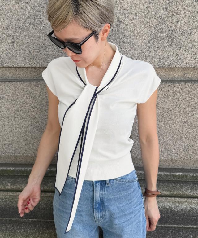 リボンニットトップス_gfa26ss-nt18