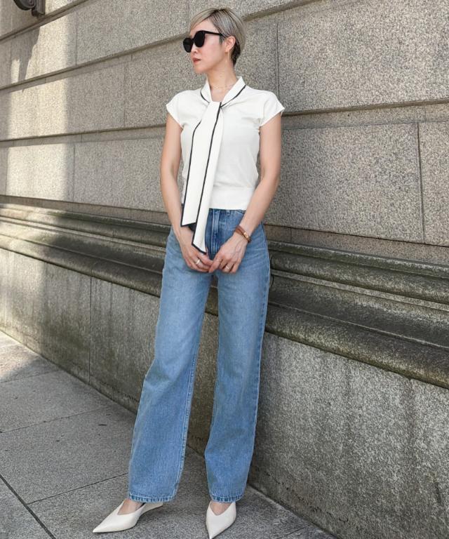 リボンニットトップス_gfa26ss-nt18