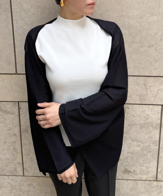 サマーニットマルチケープ（UVカット）_gfa26ss-nt19