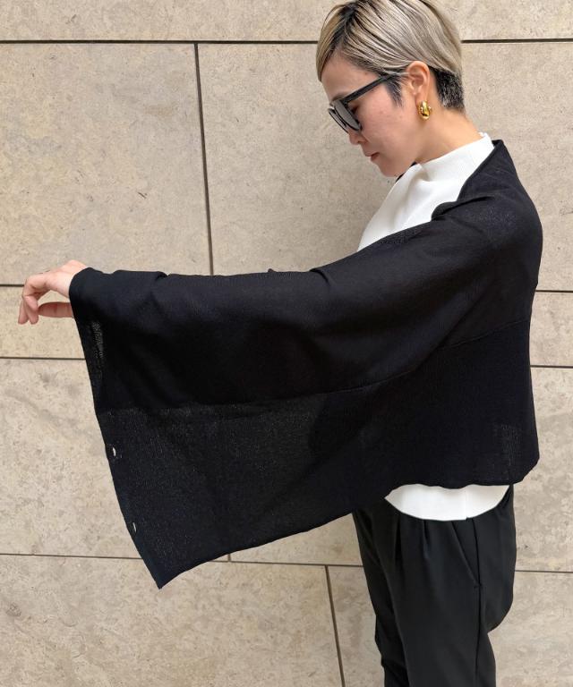 サマーニットマルチケープ（UVカット）_gfa26ss-nt19