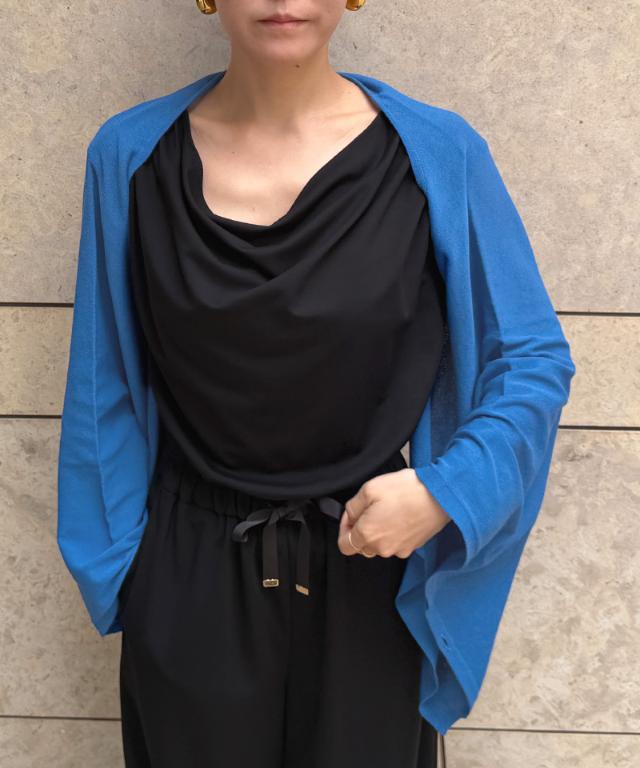 サマーニットマルチケープ（UVカット）_gfa26ss-nt19