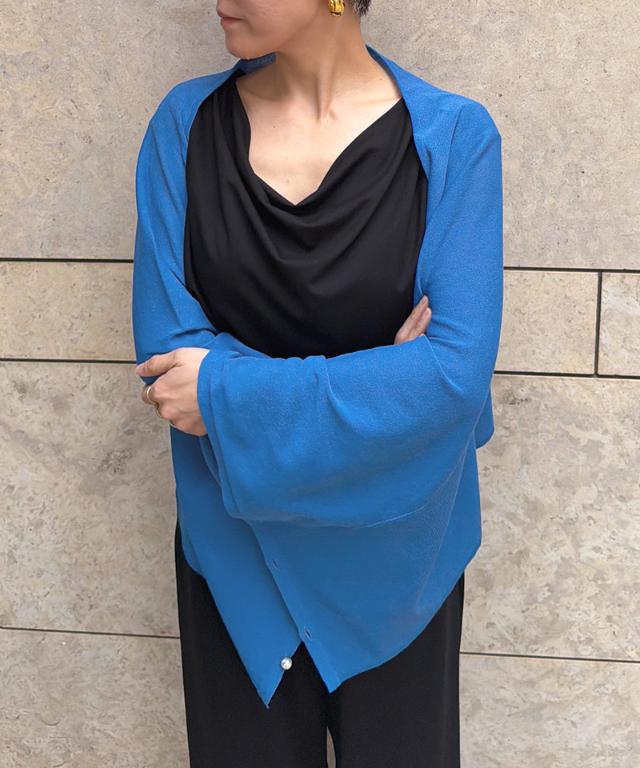 サマーニットマルチケープ（UVカット）_gfa26ss-nt19