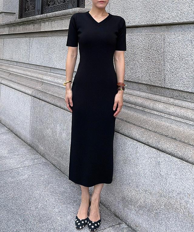 ニットタイトワンピース_gfa26ss-nt20