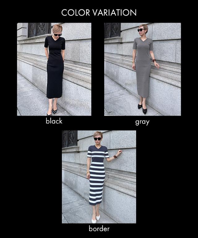 ニットタイトワンピース_gfa26ss-nt20