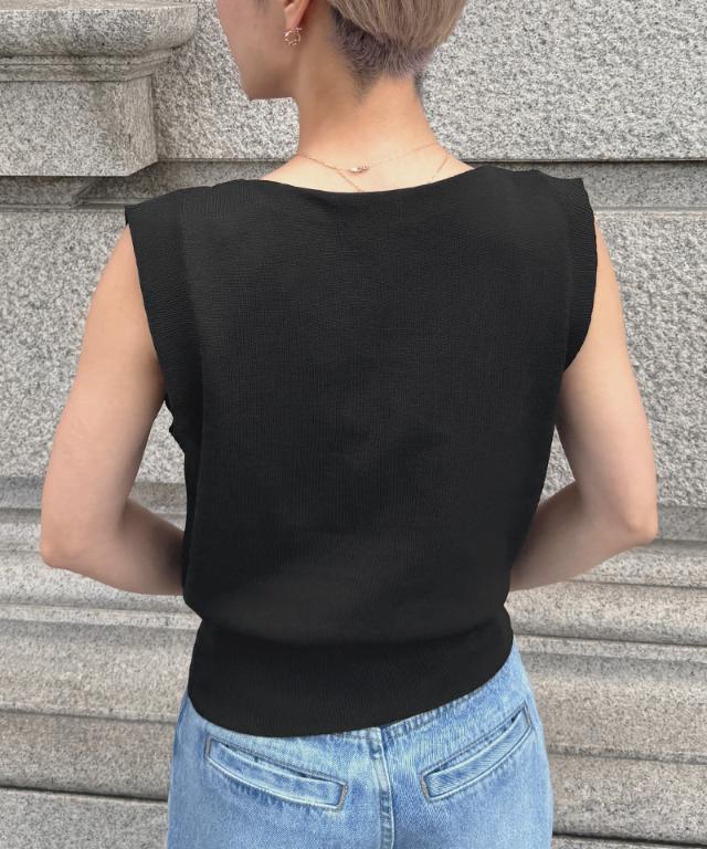 マチ付きサマーニットトップス_gfa26ss-nt21