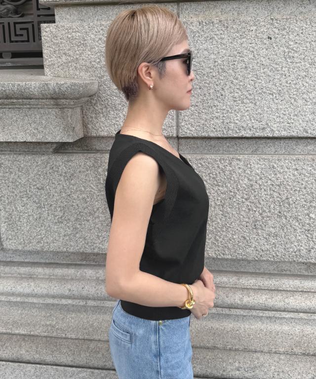 マチ付きサマーニットトップス_gfa26ss-nt21