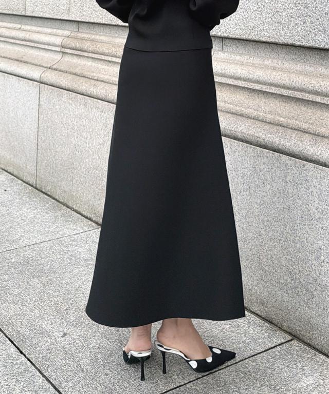 JENNE立体ニットスカート_gfa26ss-sk02