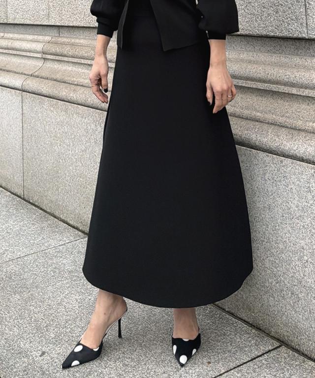 JENNE立体ニットスカート_gfa26ss-sk02