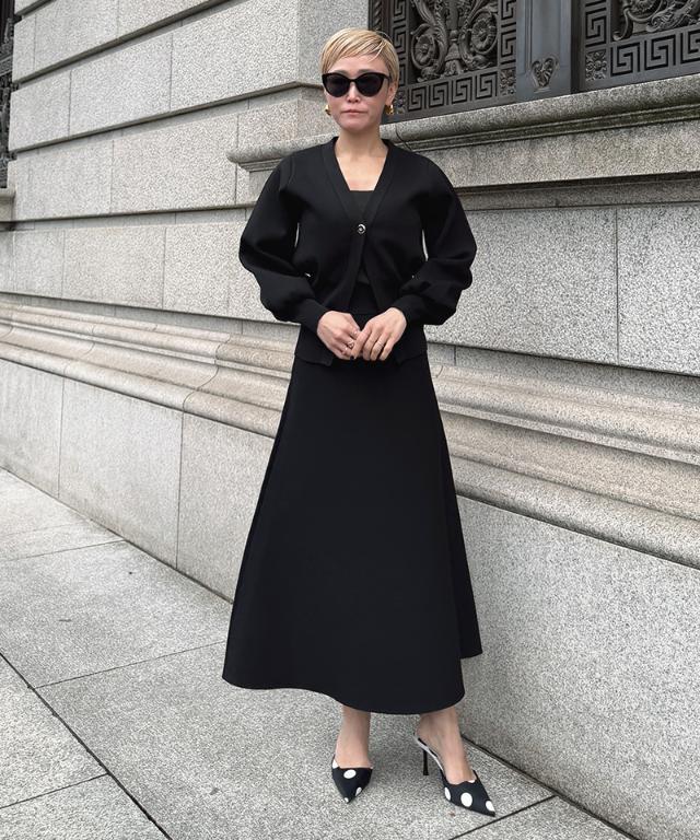 JENNE立体ニットスカート_gfa26ss-sk02