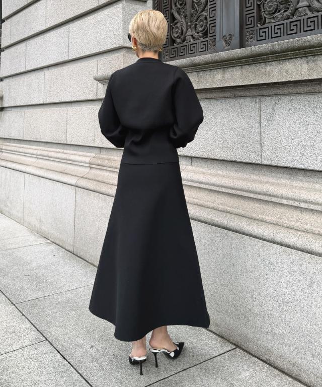 JENNE立体ニットスカート_gfa26ss-sk02