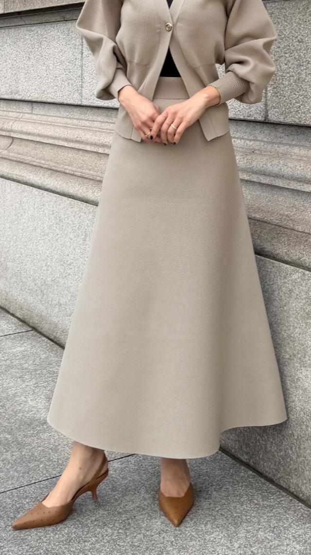 JENNE立体ニットスカート