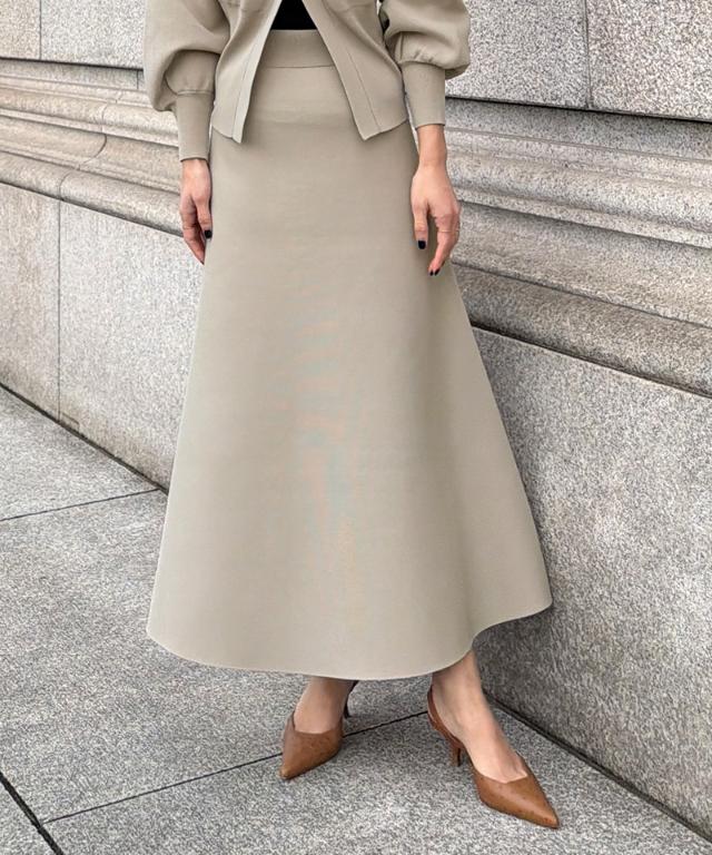 JENNE立体ニットスカート_gfa26ss-sk02