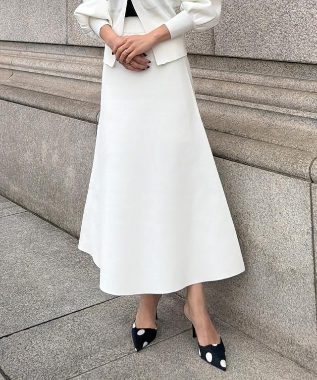 JENNE立体ニットスカート_gfa26ss-sk02