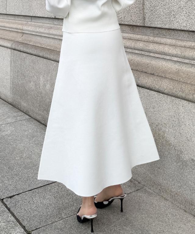 JENNE立体ニットスカート_gfa26ss-sk02