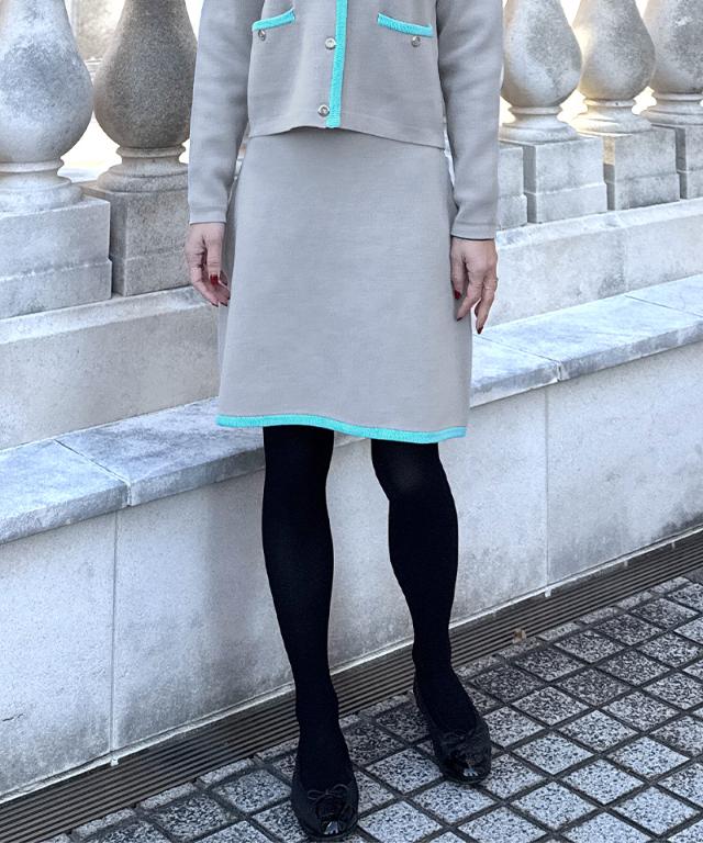 マリン風ニットスカート_gfa26ss-sk06