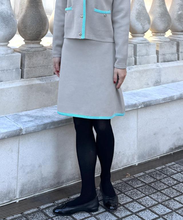 マリン風ニットスカート_gfa26ss-sk06