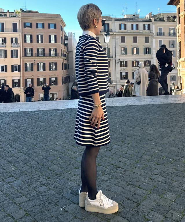 マリン風ニットスカート_gfa26ss-sk06