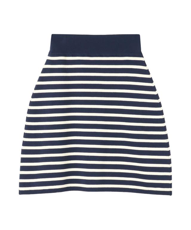 マリン風ニットスカート_gfa26ss-sk06