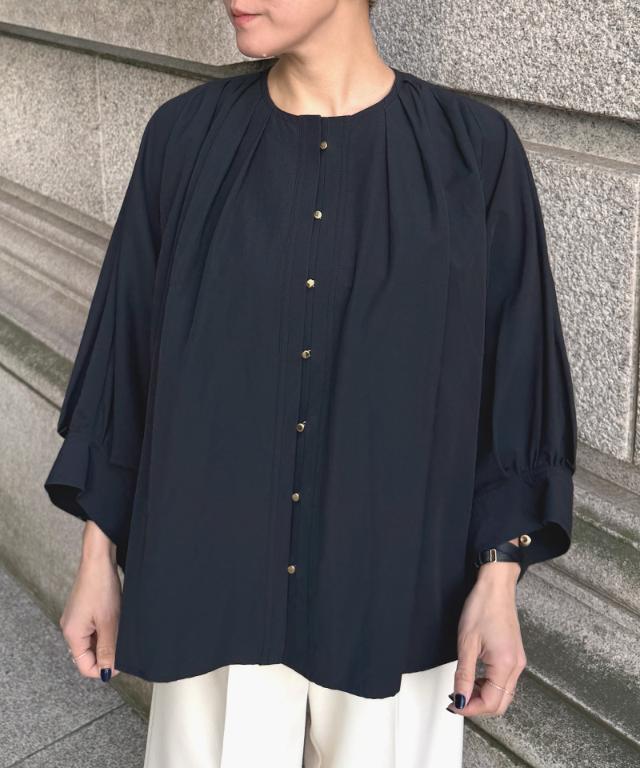 接触冷感サマーブラウスブルゾン_han26ss-jk01