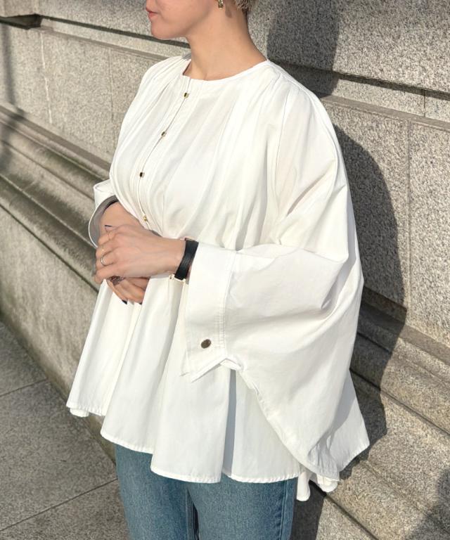 接触冷感サマーブラウスブルゾン_han26ss-jk01