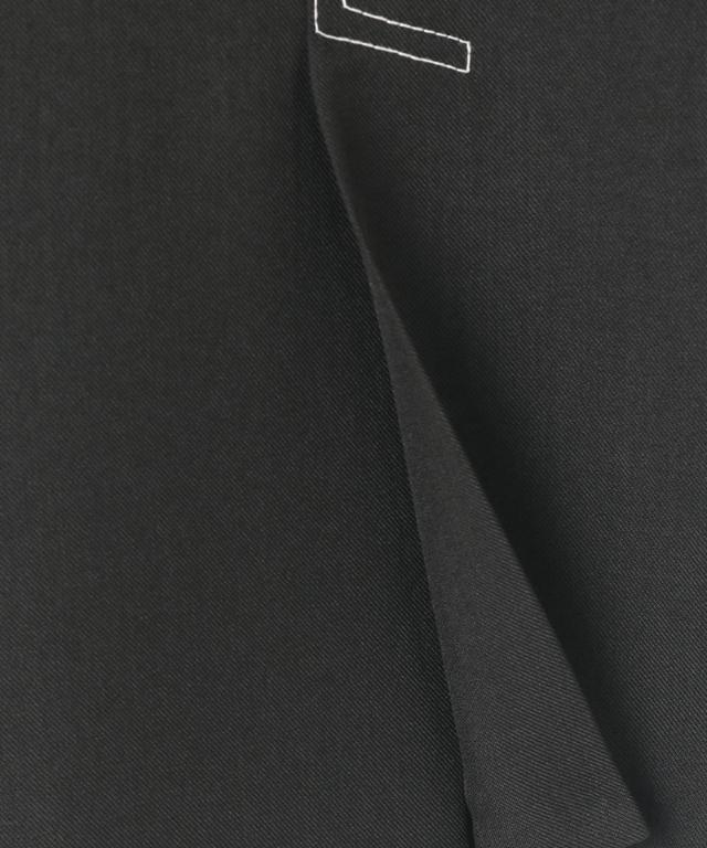 ステッチ配色ジレ_han26ss-jk04