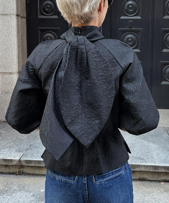 リボン風ジャガードトップス_iwa25aw-bl19